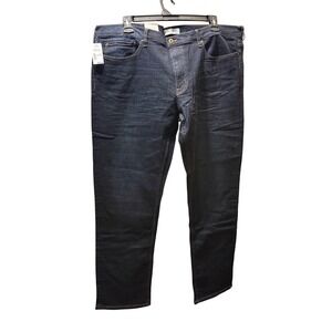 Jos A Bank 1905 Tailored Fit Mens Dark Wash Indigo Jeans 44x32 NWT